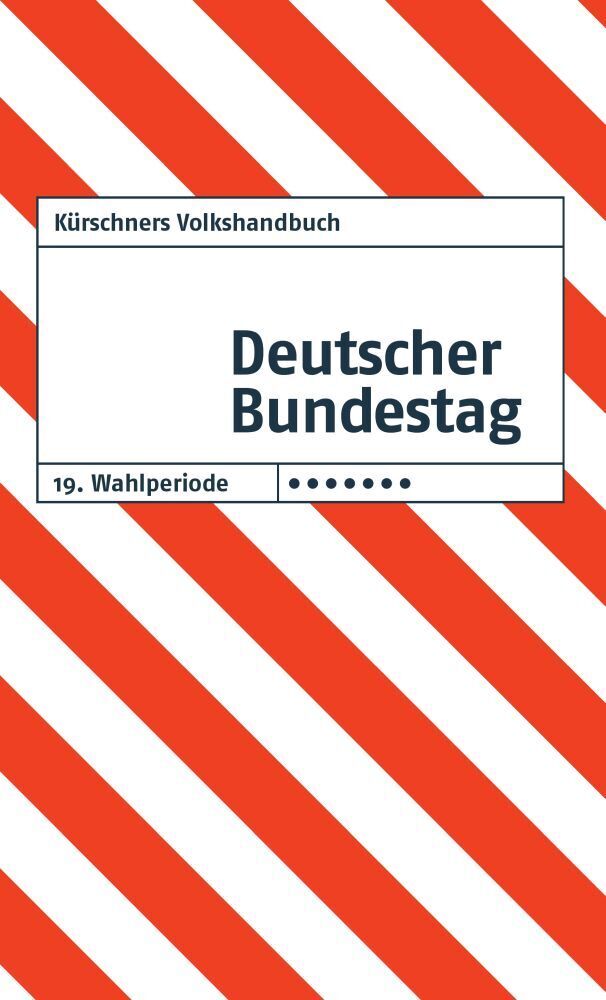 Cover: 9783958791343 | Kürschners Volkshandbuch Deutscher Bundestag | 19. Wahlperiode | Buch