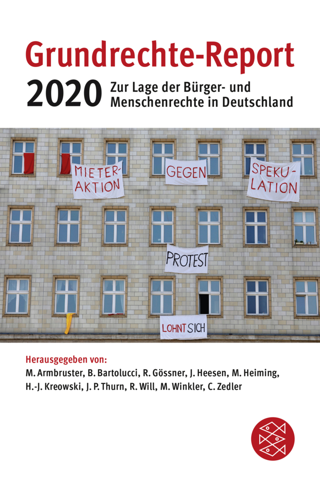 Cover: 9783596705450 | Grundrechte-Report 2020 | Leoni Michal Armbruster (u. a.) | Buch