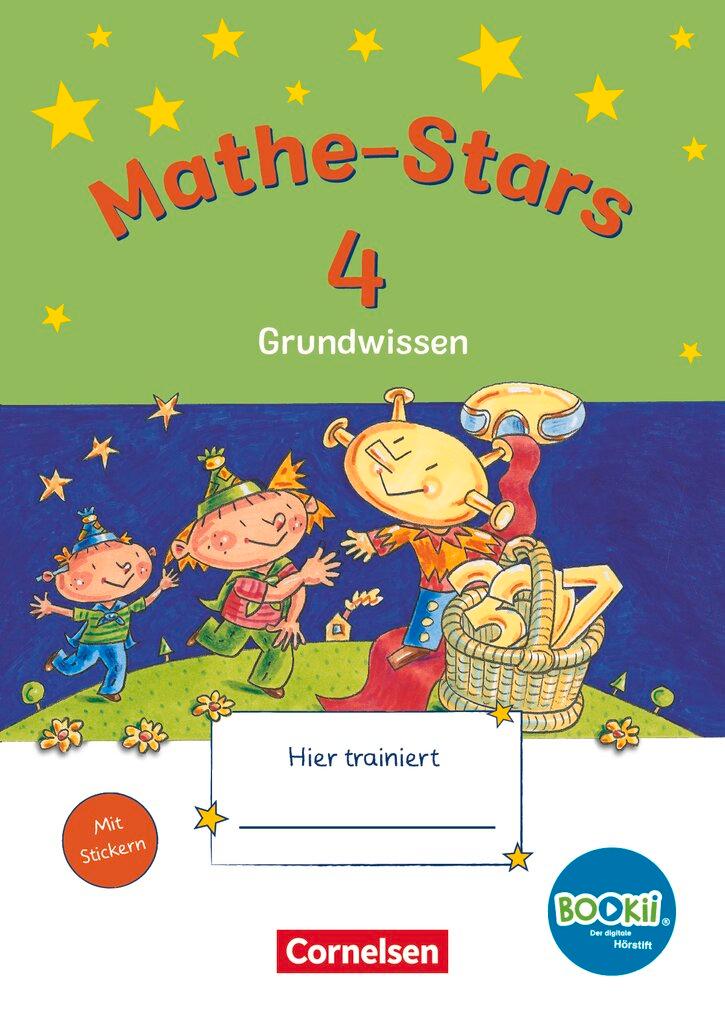 Cover: 9783637017498 | Mathe-Stars - Grundwissen - BOOKii-Ausgabe - 4. Schuljahr....