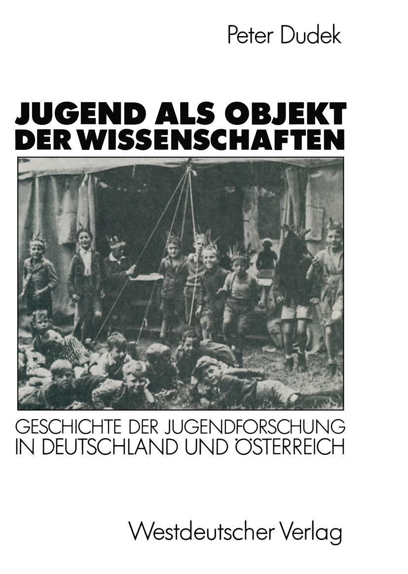 Cover: 9783531121420 | Jugend als Objekt der Wissenschaften | Peter Dudek | Taschenbuch