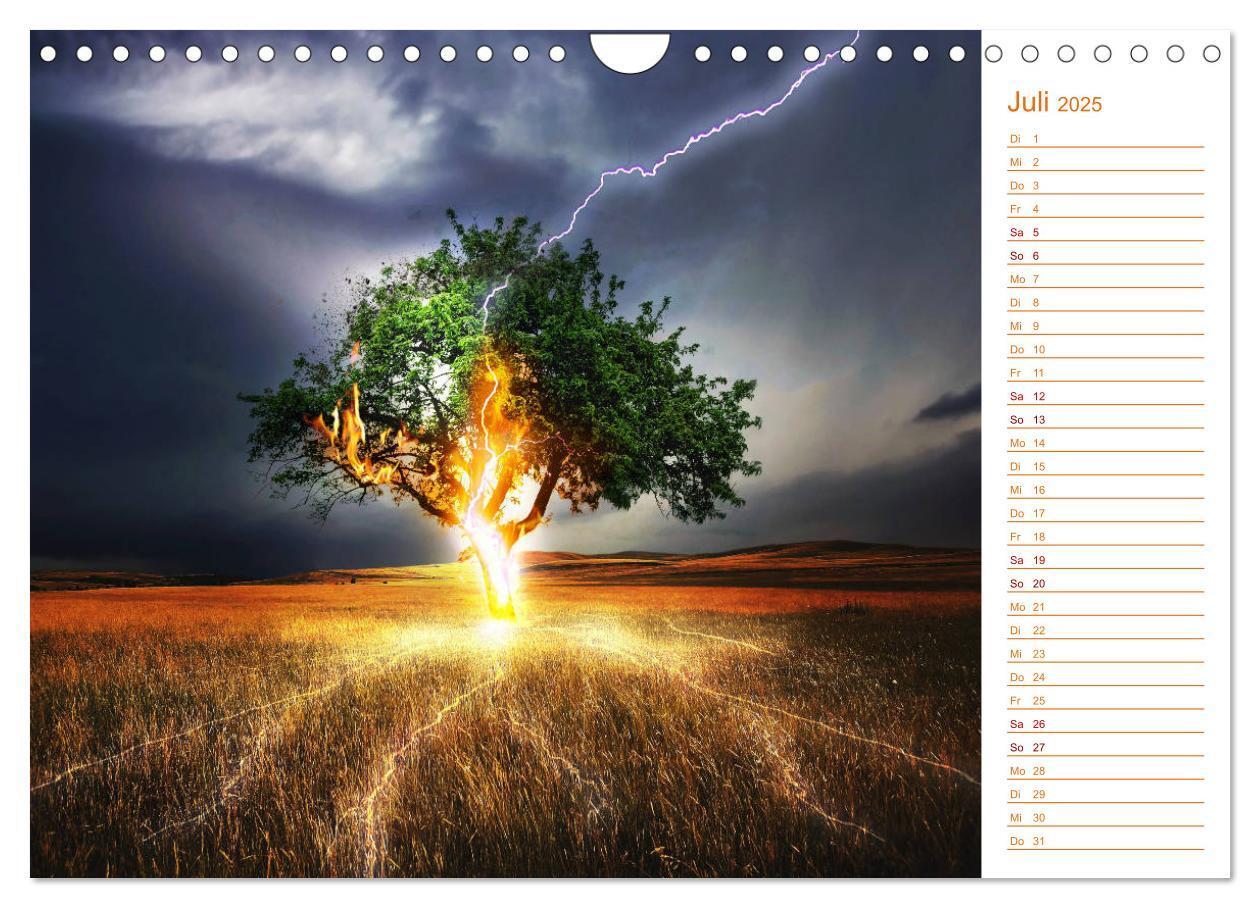 Bild: 9783435260812 | Faszination Blitze beeindruckende Fotos (Wandkalender 2025 DIN A4...