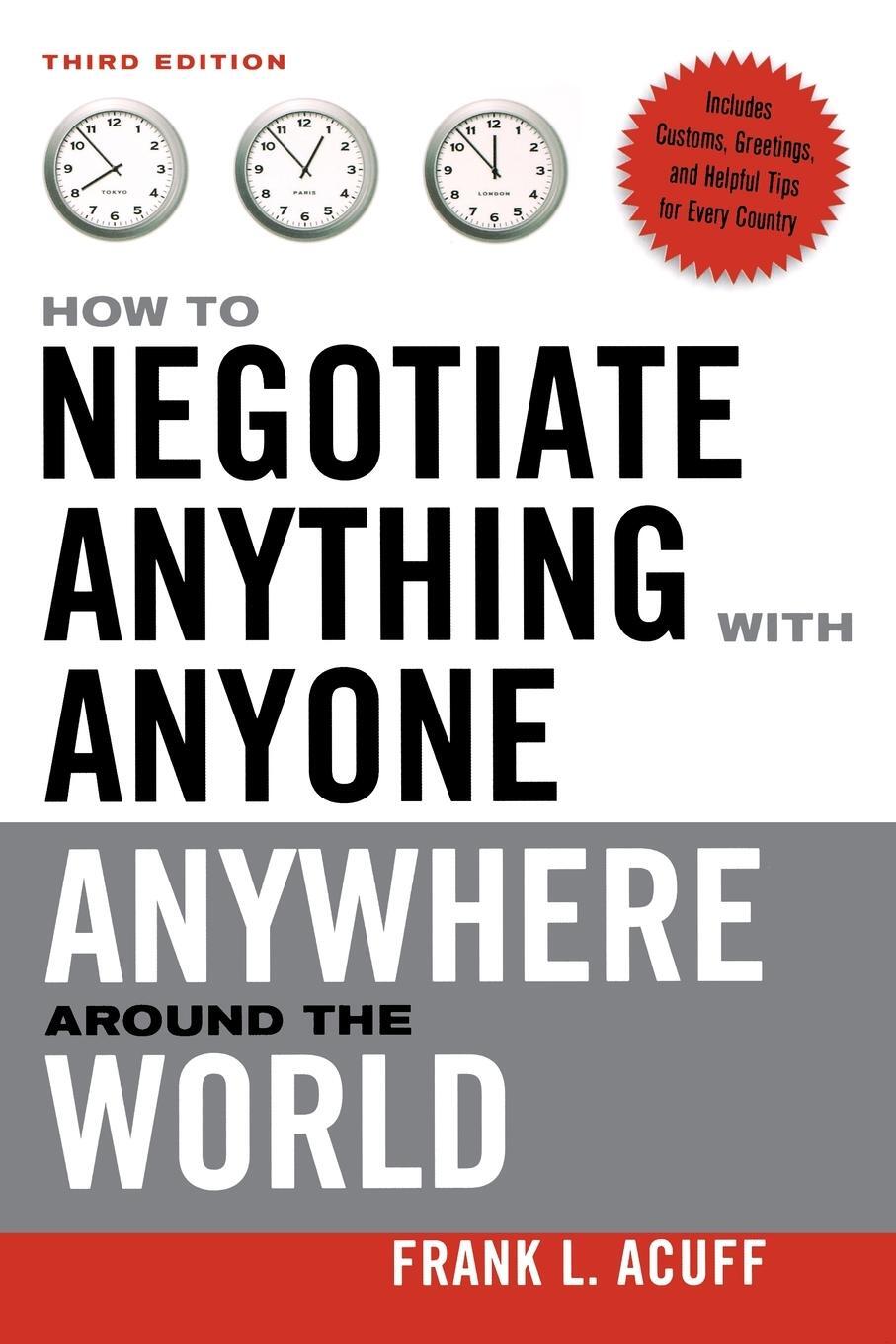 Cover: 9780814480663 | How to Negotiate Anything with Anyone Anywhere Around the World | Buch