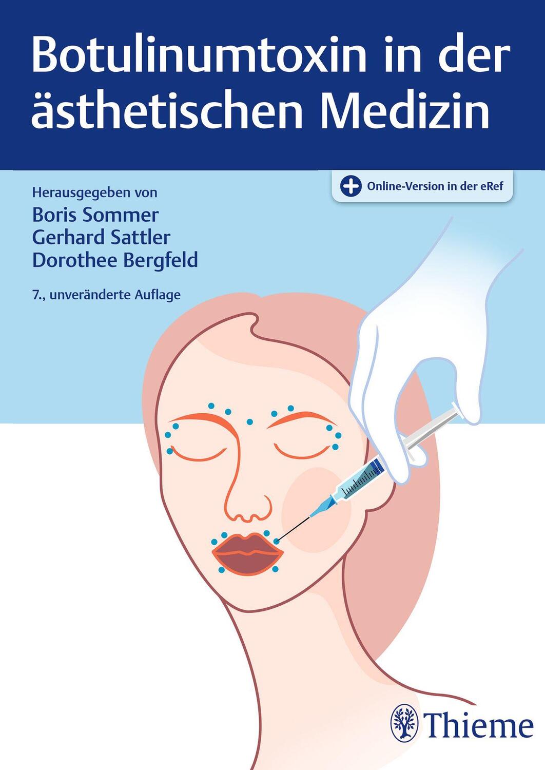 Cover: 9783132456198 | Botulinumtoxin in der ästhetischen Medizin | Boris Sommer (u. a.)
