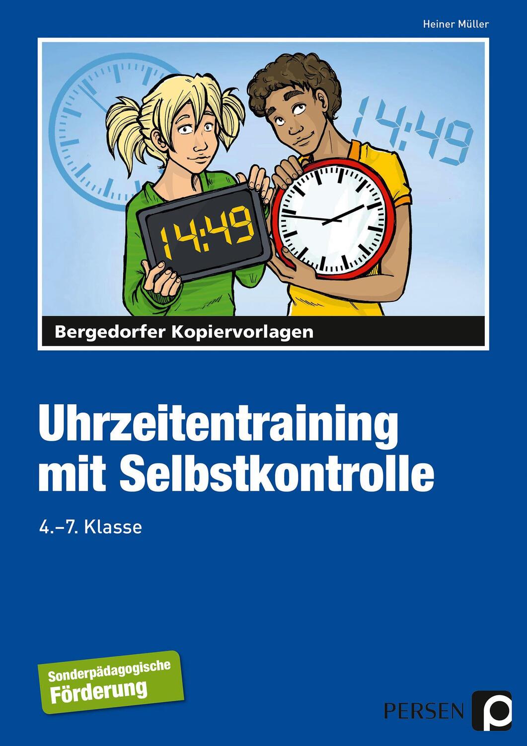 Cover: 9783834426543 | Uhrzeitentraining mit Selbstkontrolle | Heiner Müller | Taschenbuch