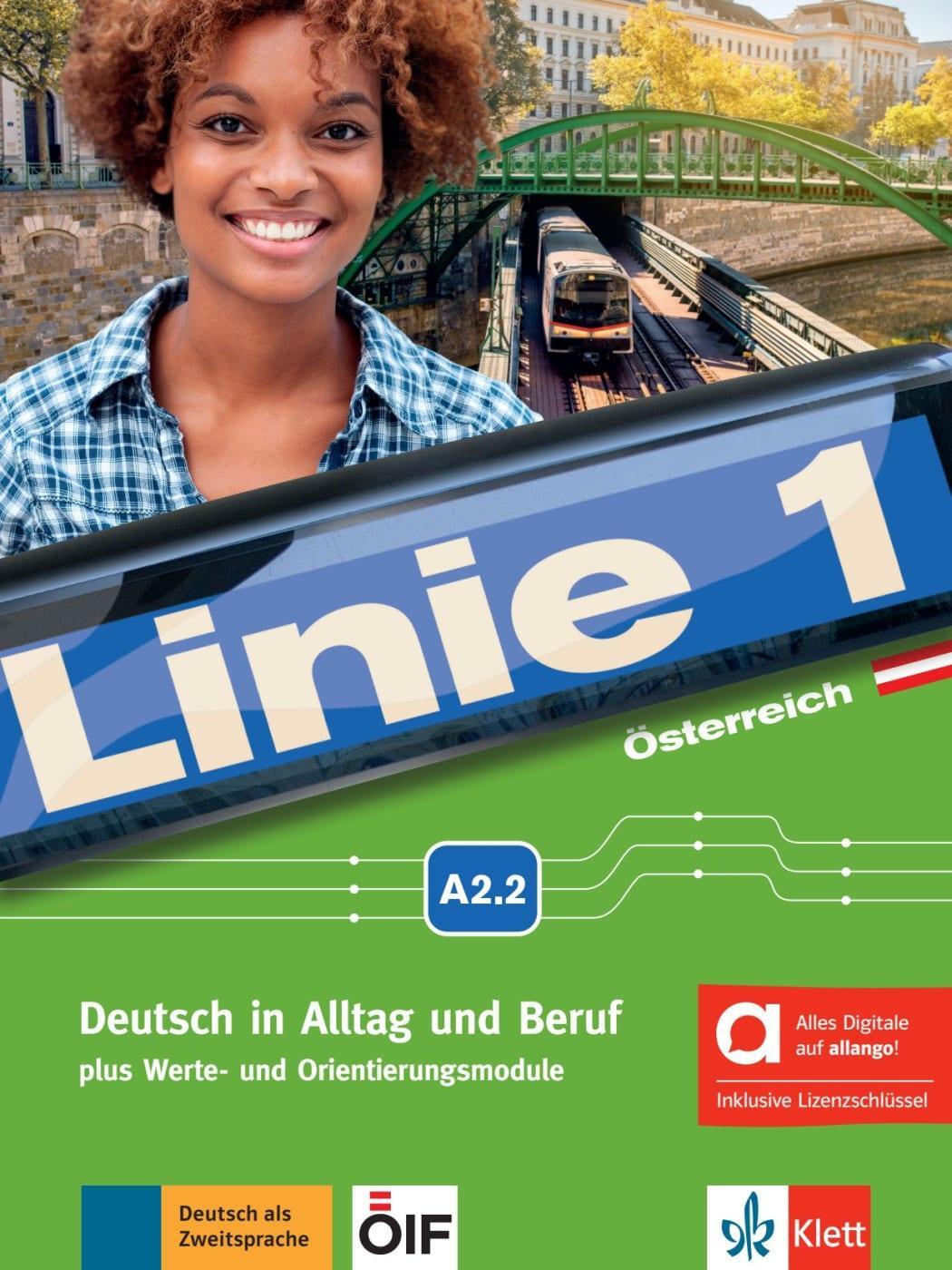 Cover: 9783126073226 | Linie 1 Österreich A2.2 - Hybride Ausgabe allango | Bundle | Deutsch