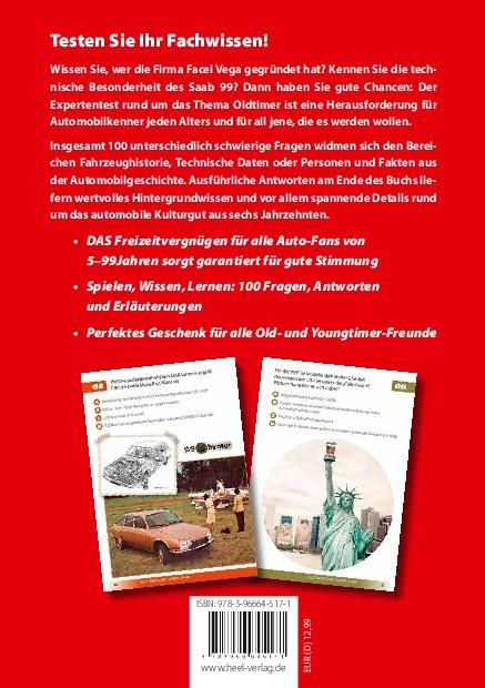 Rückseite: 9783966645171 | Der große Oldtimer Expertentest | Roland Löwisch (u. a.) | Taschenbuch