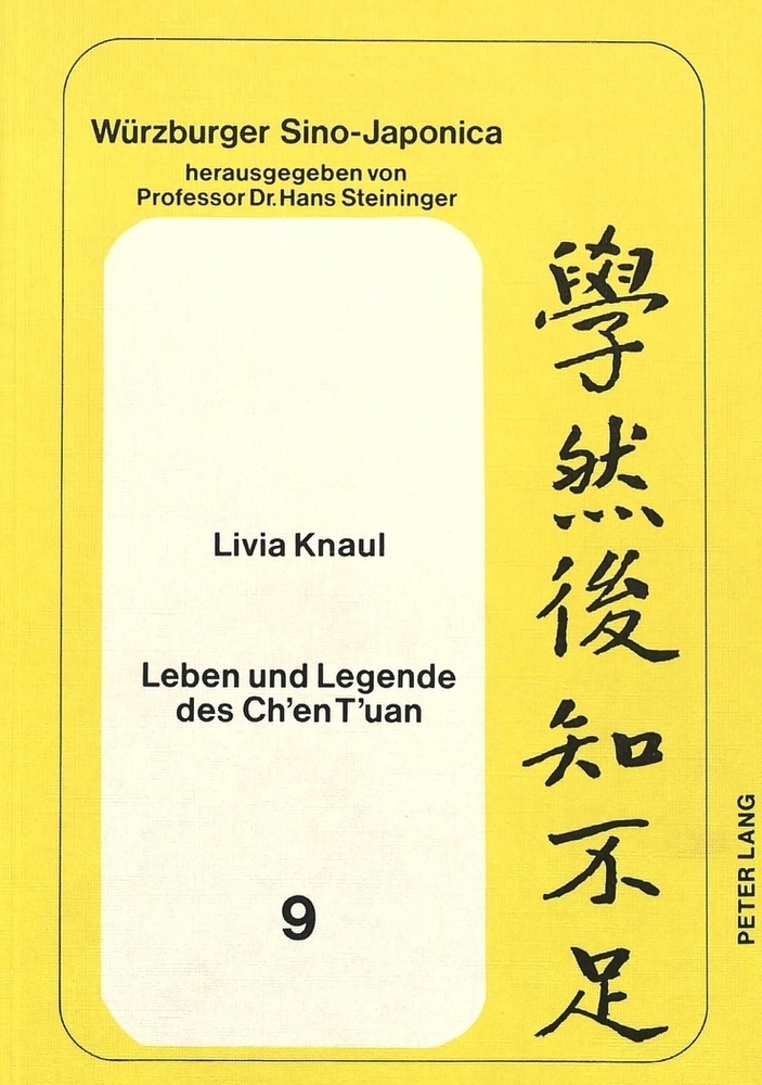 Cover: 9783820462197 | Leben und Legende des Ch'en T'uan | Taschenbuch | Deutsch