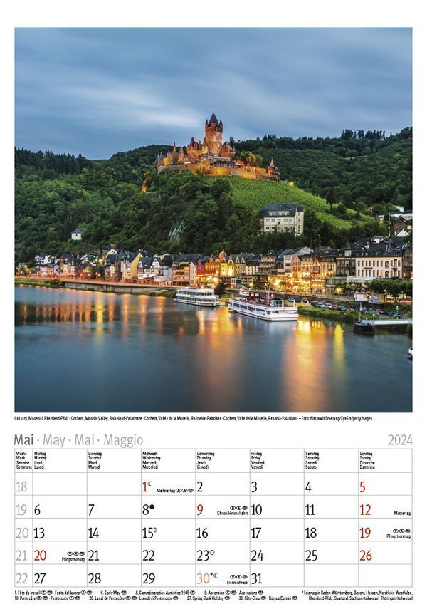 Bild: 9783731868873 | Deutschland 2024 | Korsch Verlag | Kalender | Spiralbindung | 13 S.