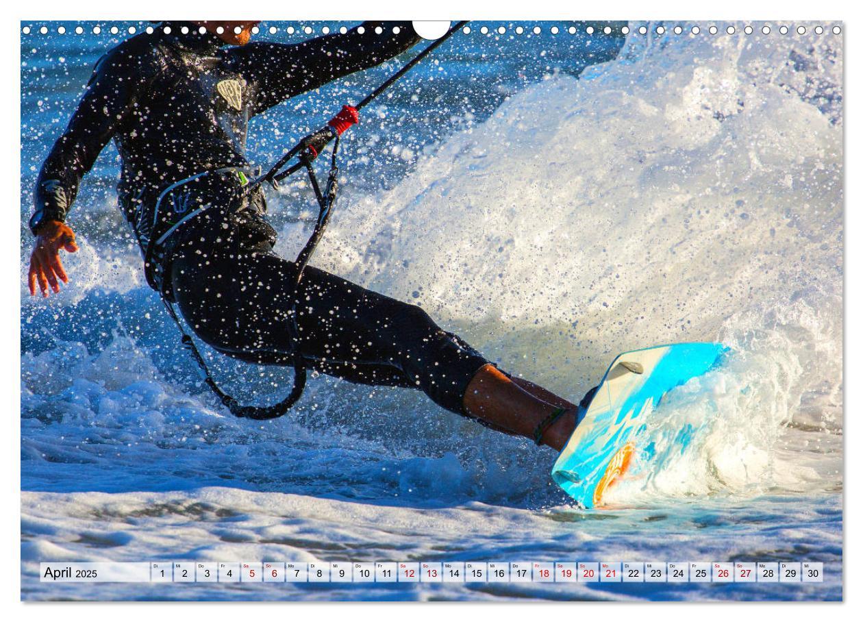 Bild: 9783435326648 | Kitesurfen - Action pur (Wandkalender 2025 DIN A3 quer), CALVENDO...