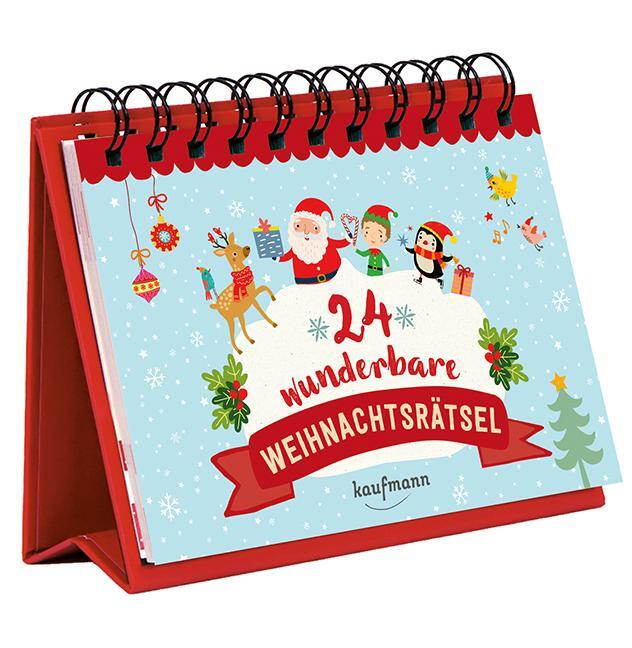 Cover: 9783780613646 | 24 wunderbare Weihnachtsrätsel | Katharina Wilhelm | Kalender | 48 S.