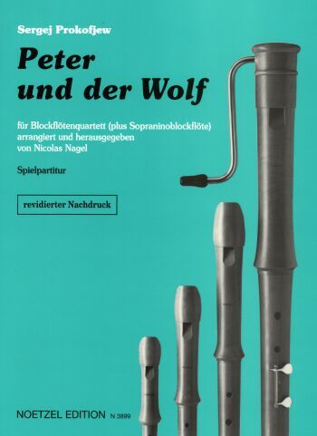 Cover: 9790204538997 | Peter und der Wolf | Sergei Prokofiev | Partitur | 1996