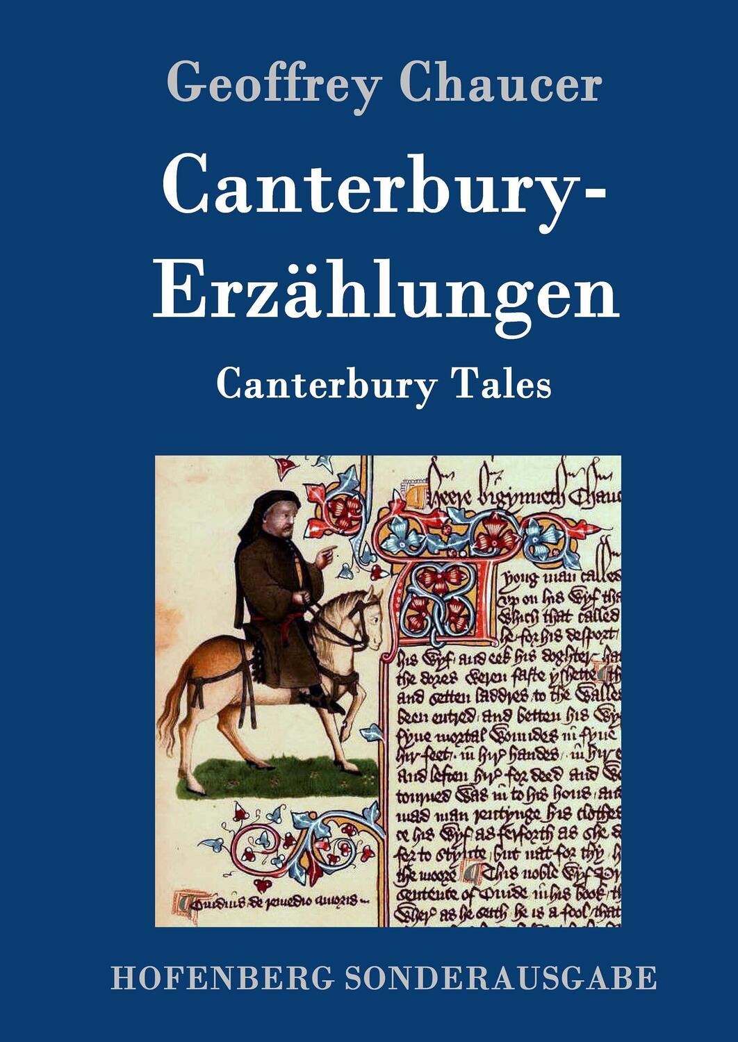 Cover: 9783861995111 | Canterbury-Erzählungen | Canterbury Tales | Geoffrey Chaucer | Buch