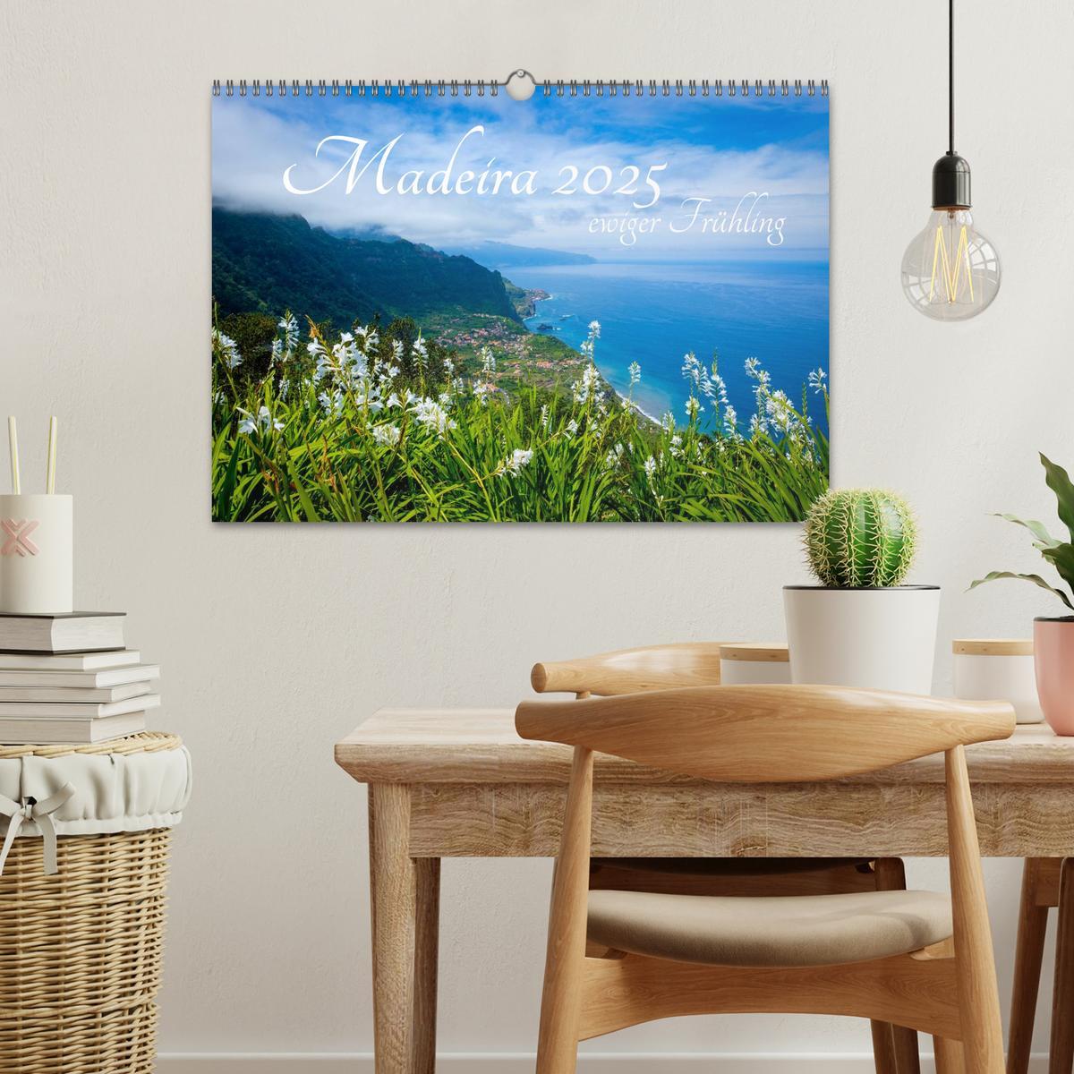 Bild: 9783435561933 | Madeira - ewiger Frühling (Wandkalender 2025 DIN A3 quer), CALVENDO...