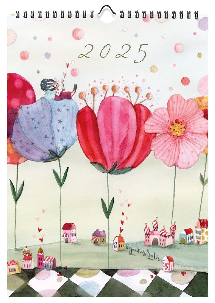 Cover: 9783949568923 | Wochenplaner 2025, Mohnblumen | Silke Leffler | Kalender | 13 S.