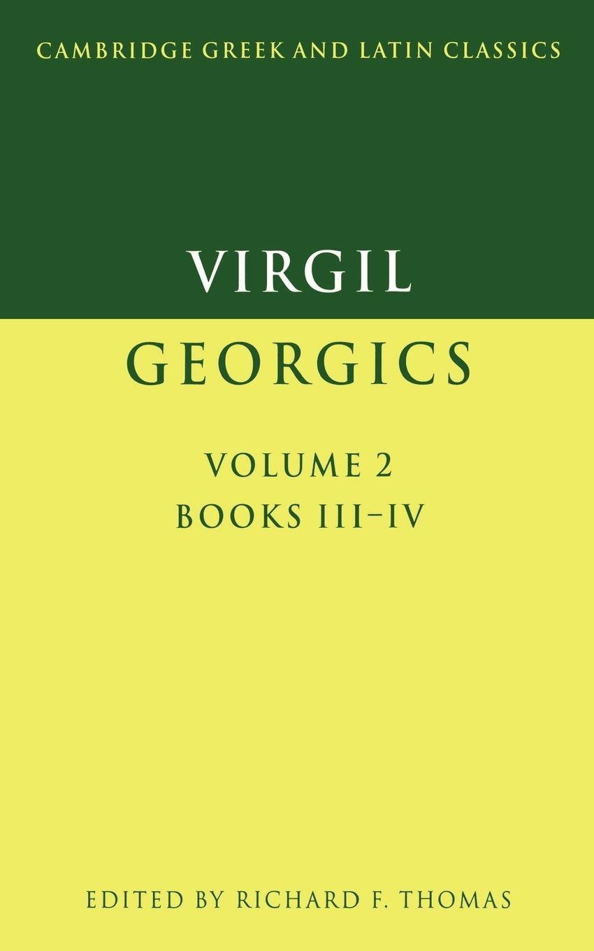 Cover: 9780521346788 | Virgil | Georgics: Volume 2, Books III-IV | Virgil | Taschenbuch