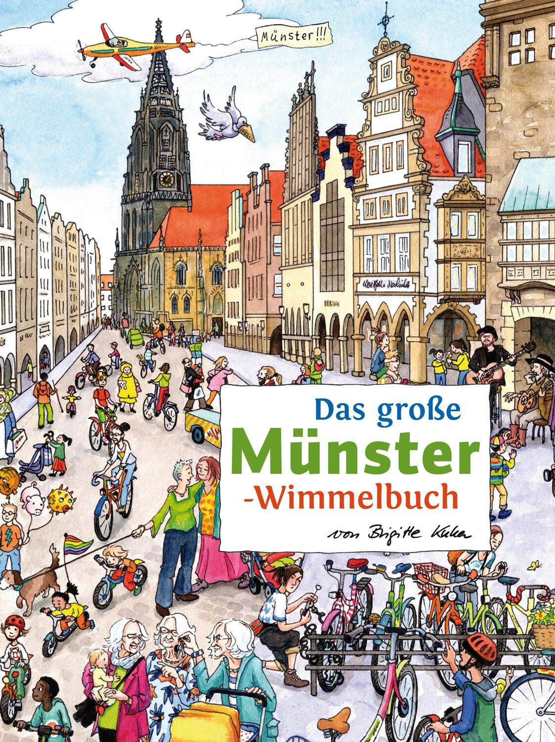 Cover: 9783936359855 | Das große MÜNSTER-Wimmelbuch | Buch | Städte-Wimmelbücher | Deutsch