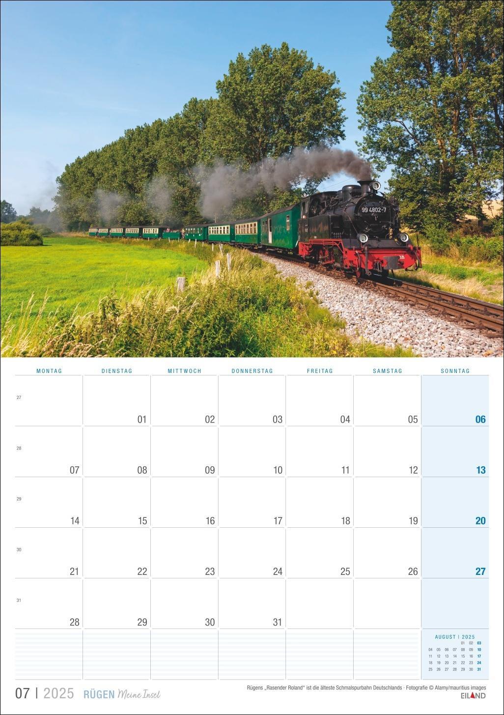 Bild: 9783964023483 | Rügen ...meine Insel Kalender 2025 | Eiland | Kalender | 13 S. | 2025