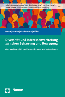 Cover: 9783848784592 | Diversität und Interessenvertretung - zwischen Beharrung und Bewegung