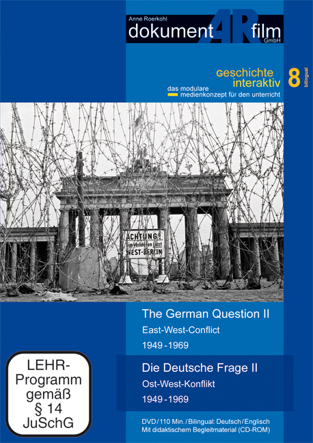 Cover: 9783942618052 | Die Deutsche Frage II - Deutschland und der Ost-West-Konflikt...