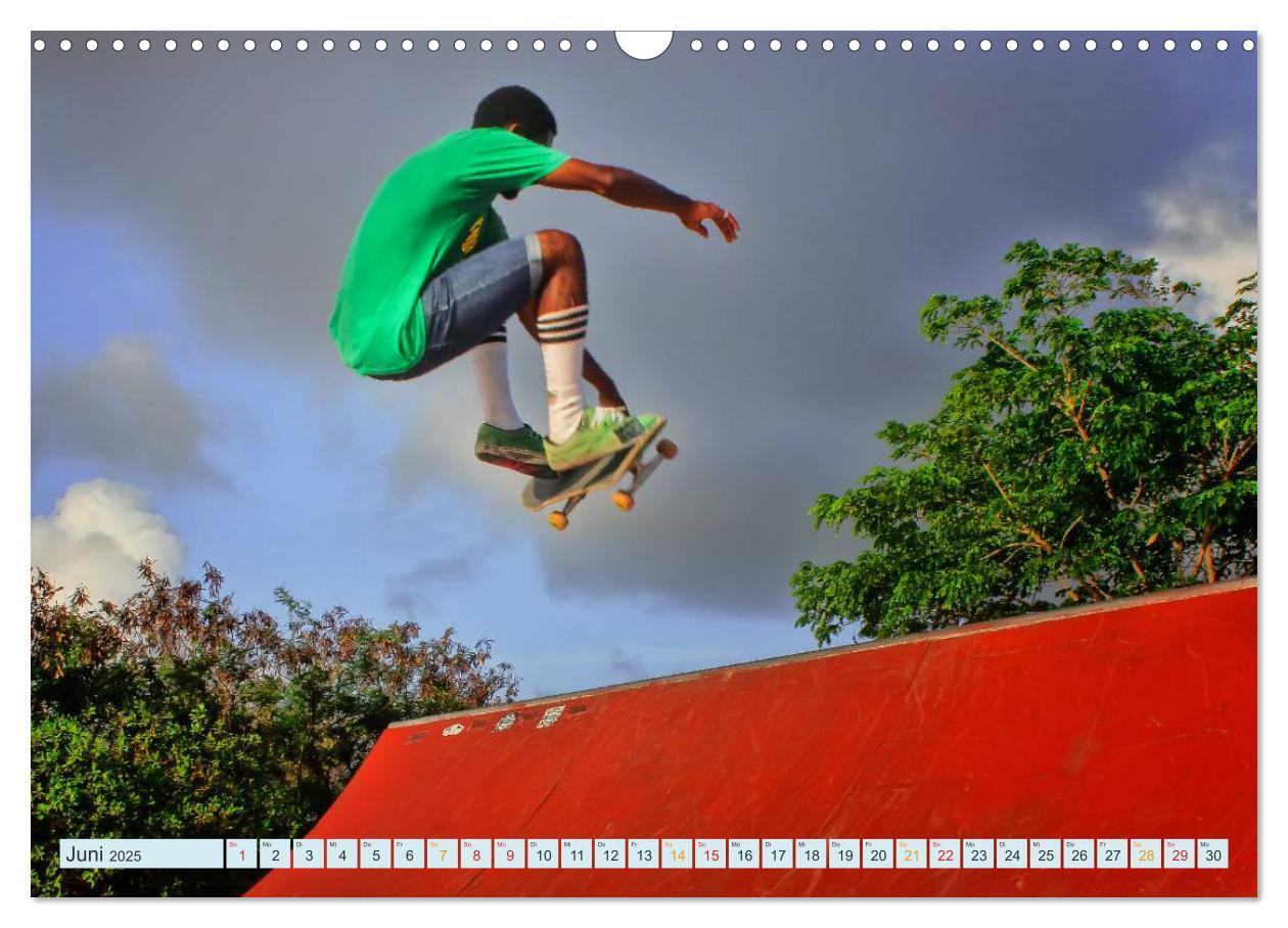 Bild: 9783435579631 | Skateboarding - nichts für Weicheier (Wandkalender 2025 DIN A3...