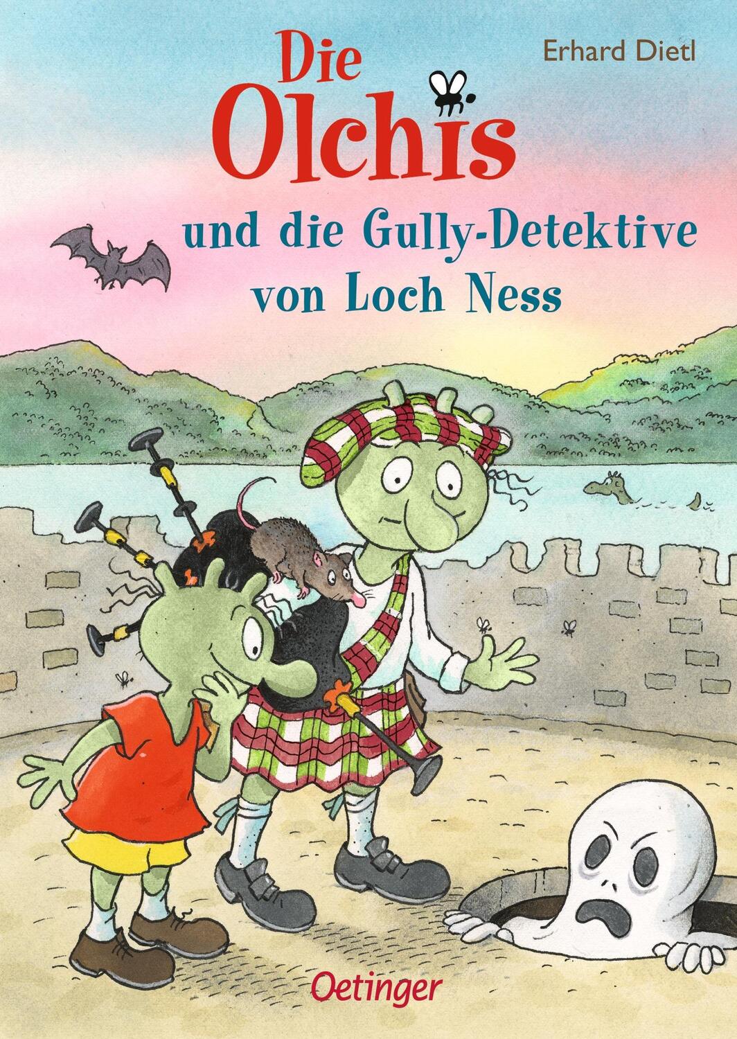 Cover: 9783789113390 | Die Olchis und die Gully-Detektive von Loch Ness | Erhard Dietl | Buch