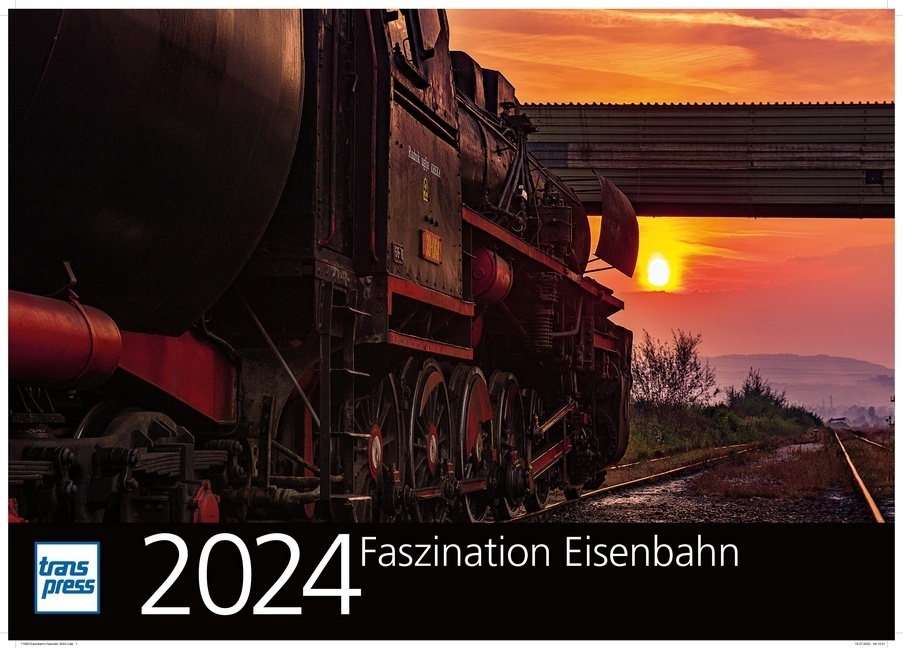 Cover: 9783613716834 | Faszination Eisenbahn 2024 | Kalender | 14 S. | Deutsch | 2024