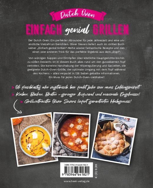 Rückseite: 9783966641821 | Einfach genial Grillen - Dutch Oven | Oliver Sievers | Taschenbuch