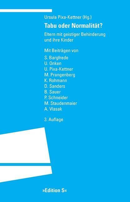 Cover: 9783825383282 | Tabu oder Normalität? | Ursula Pixa-Kettner | Taschenbuch | Deutsch
