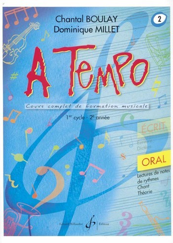 Cover: 9790043074755 | A Tempo - Partie Orale - Volume 2 | Chantal Boulay | Buch