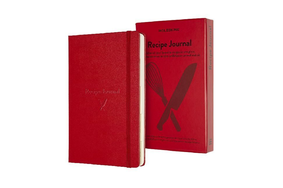 Bild: 8058647620213 | Moleskine Passion Journal Large/A5, Rezept, Hard Cover, Rot | Buch