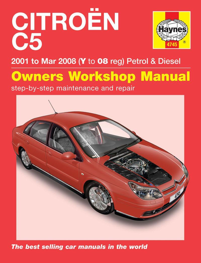 Cover: 9781785213496 | Citroen C5 Petrol &amp; Diesel (01 - Mar 08) Haynes Repair Manual | Buch