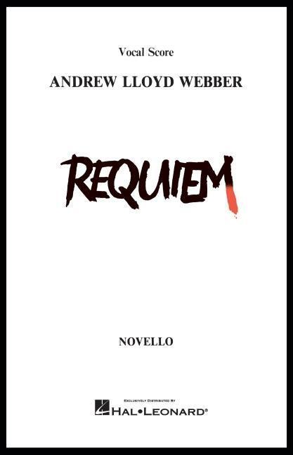 Cover: 9780881884739 | Requiem: Vocal Score | Taschenbuch | Englisch | 1985