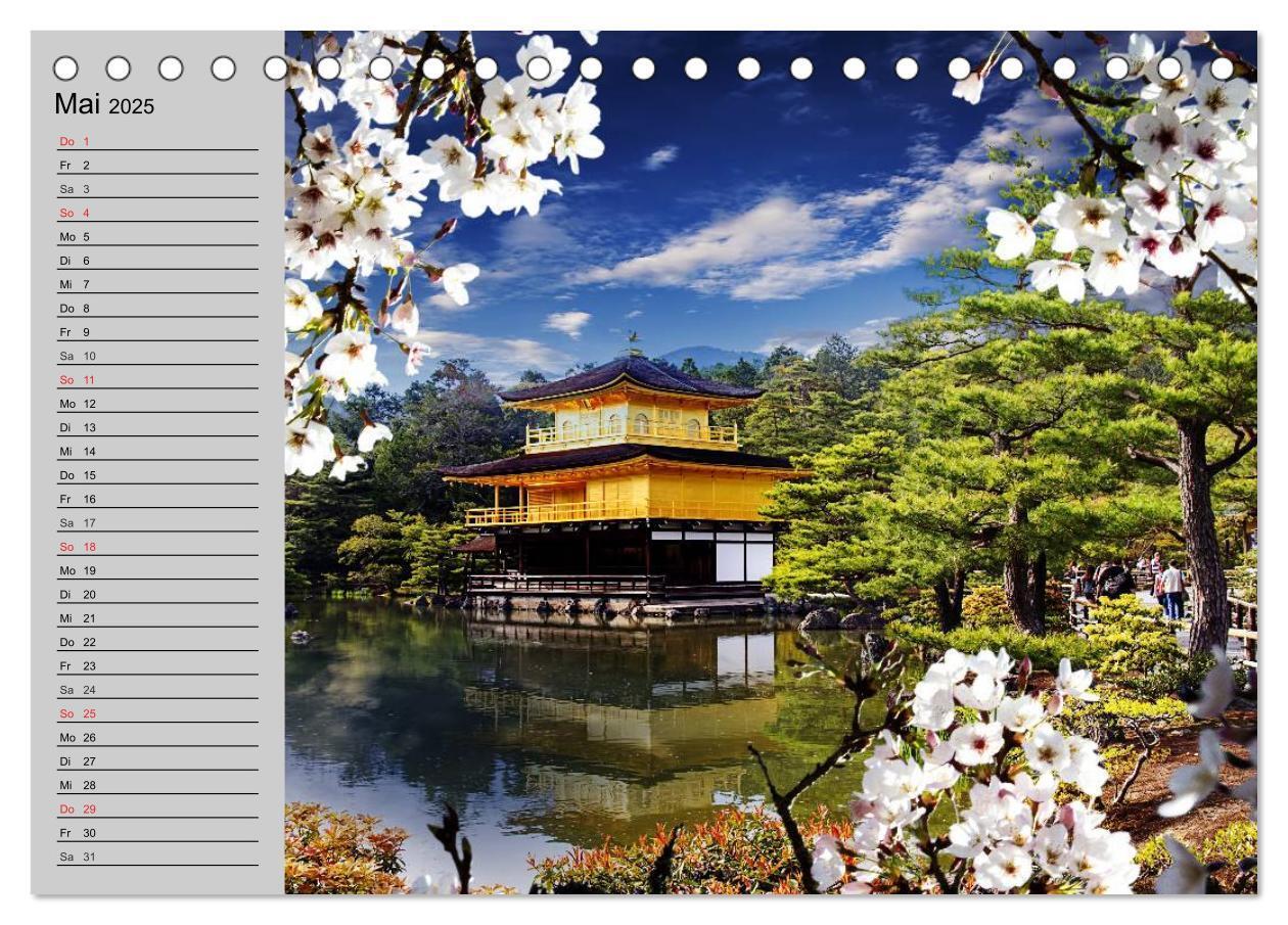 Bild: 9783435534210 | Japan ¿ Impressionen (Tischkalender 2025 DIN A5 quer), CALVENDO...