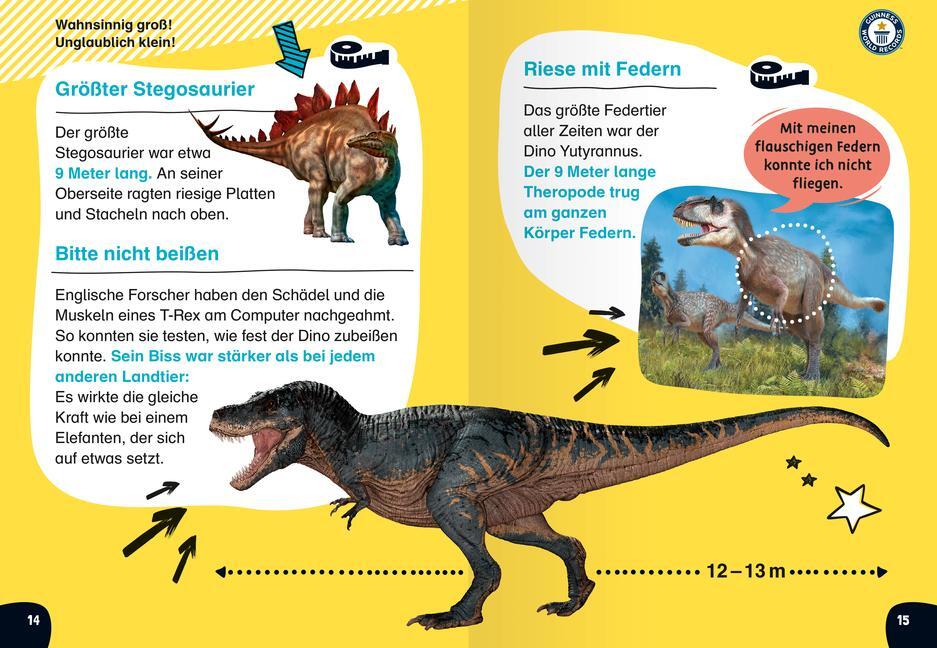 Bild: 9783473462209 | Guinness World Records für Erstleser - Dinosaurier (Rekordebuch zum...