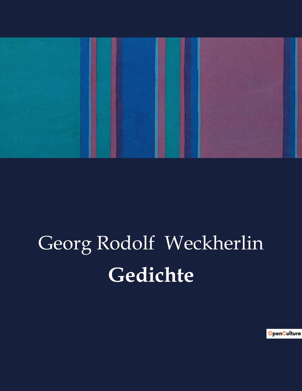 Cover: 9791041902101 | Gedichte | Georg Rodolf Weckherlin | Taschenbuch | Paperback | 288 S.