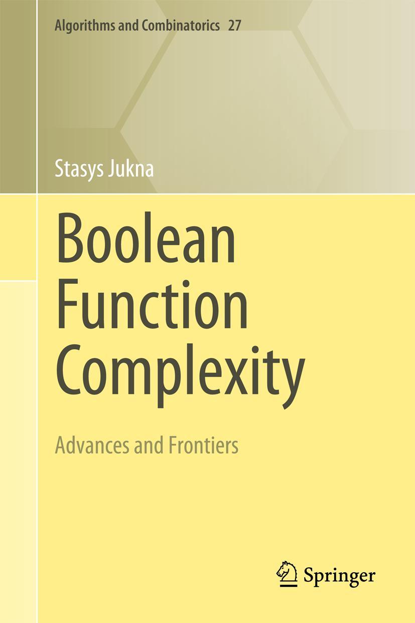 Cover: 9783642245077 | Boolean Function Complexity | Advances and Frontiers | Stasys Jukna