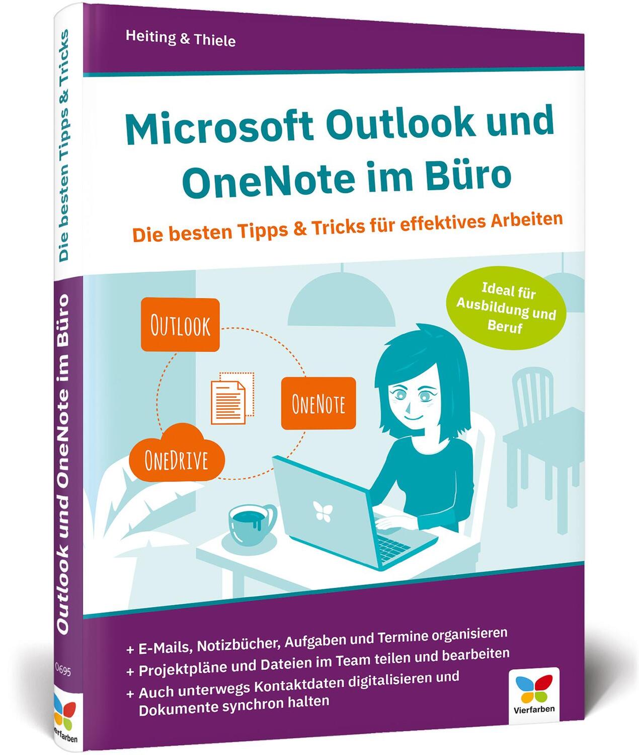 Cover: 9783842106956 | Microsoft Outlook und OneNote im Büro | Mareile Heiting (u. a.) | Buch