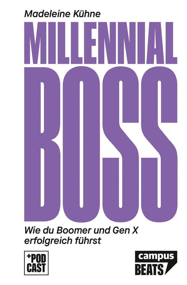 Cover: 9783593512532 | Millennial-Boss | Wie du Boomer und Gen X erfolgreich führst | Kühne