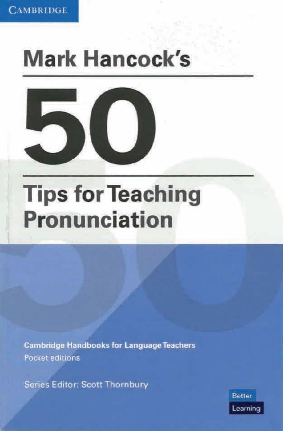 Cover: 9783125354296 | Mark Hancock's 50 Tips for Teaching Pronunciation | Paperback | Buch
