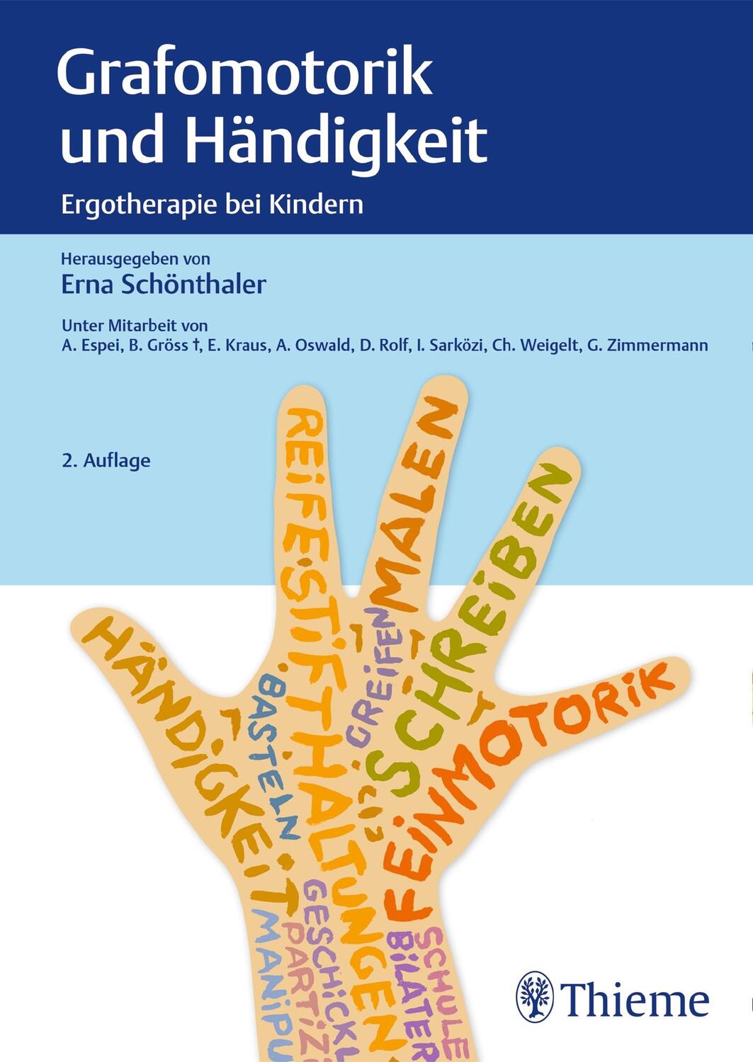 Cover: 9783132428447 | Grafomotorik und Händigkeit | Ergotherapie bei Kindern | Schönthaler