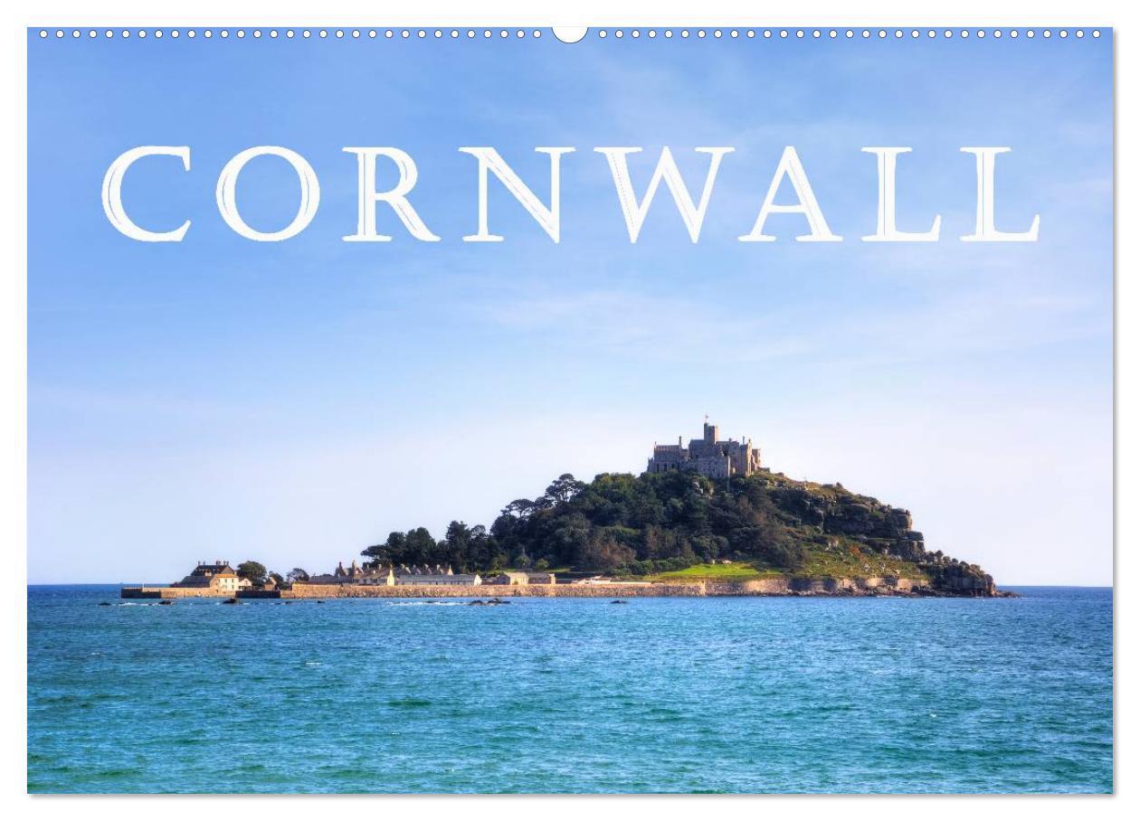 Cover: 9783435595525 | Cornwall (Wandkalender 2025 DIN A2 quer), CALVENDO Monatskalender