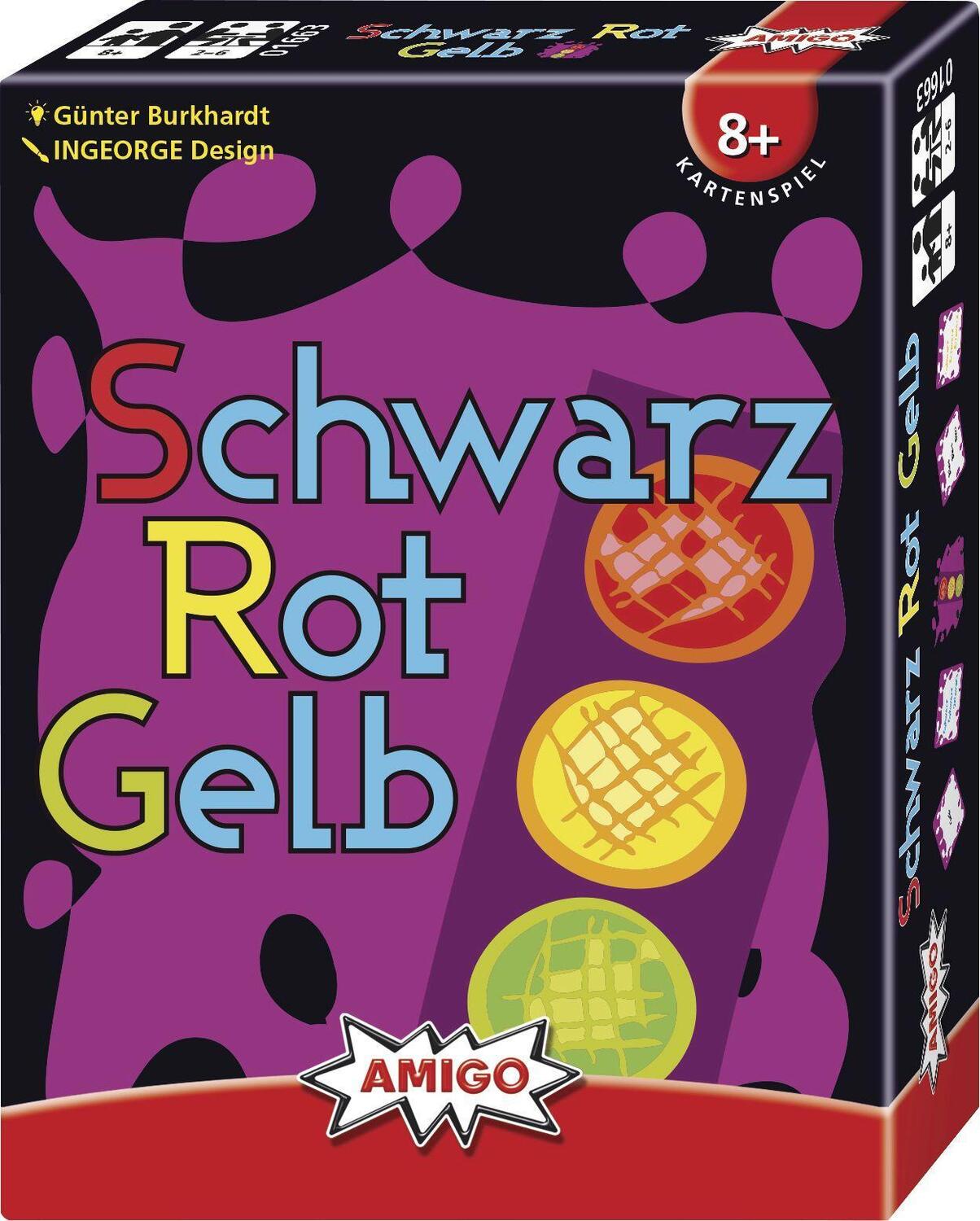 Bild: 4007396016635 | Schwarz Rot Gelb Refresh | AMIGO - Kartenspiel | Günter Burkhardt