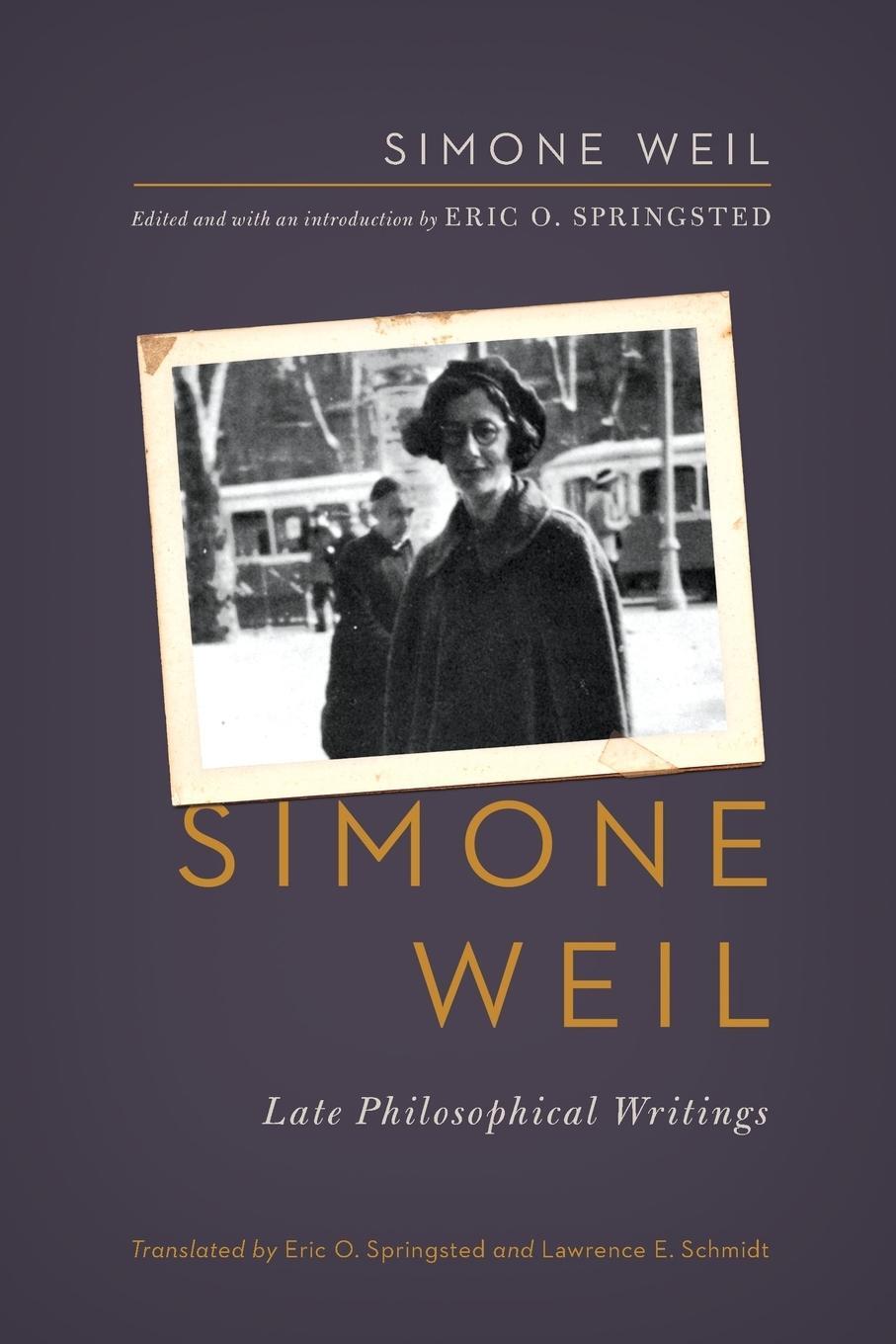 Cover: 9780268041502 | Simone Weil | Late Philosophical Writings | Simone Weil | Taschenbuch