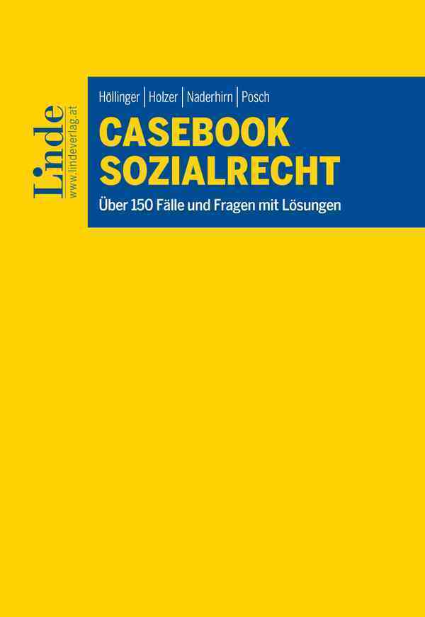 Cover: 9783707350067 | Casebook Sozialrecht | Über 150 Fälle und Fragen mit Lösungen | Buch