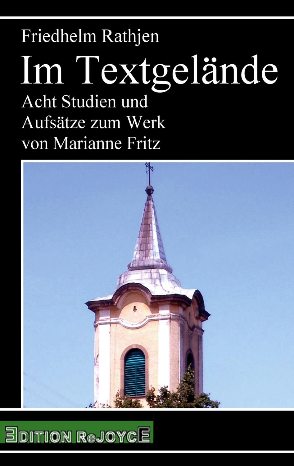 Cover: 9783947261468 | Im Textgelände | Acht Studien und Aufsätze zum Werk von Marianne Fritz