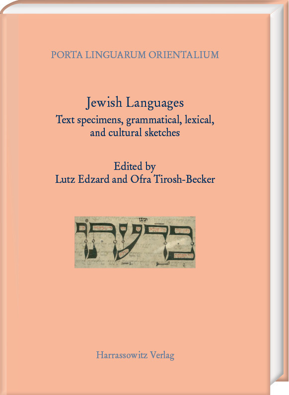 Cover: 9783447117081 | Jewish Languages | Lutz Edzard (u. a.) | Buch | Englisch | 2021