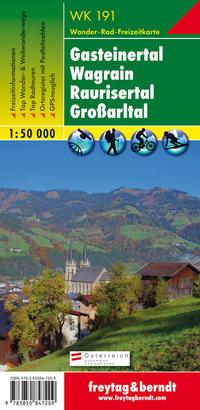 Cover: 9783850847209 | Gasteiner Tal, Wagrain, Raurisertal, Grossarltal 1 : 50 000. WK 191