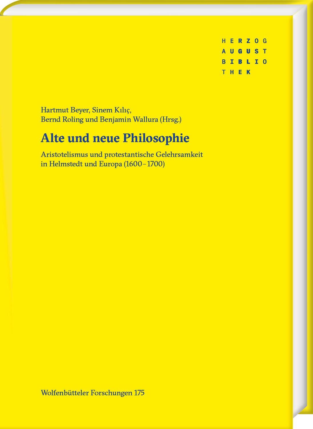 Cover: 9783447119351 | Alte und neue Philosophie | Hartmut Beyer (u. a.) | Buch | Deutsch