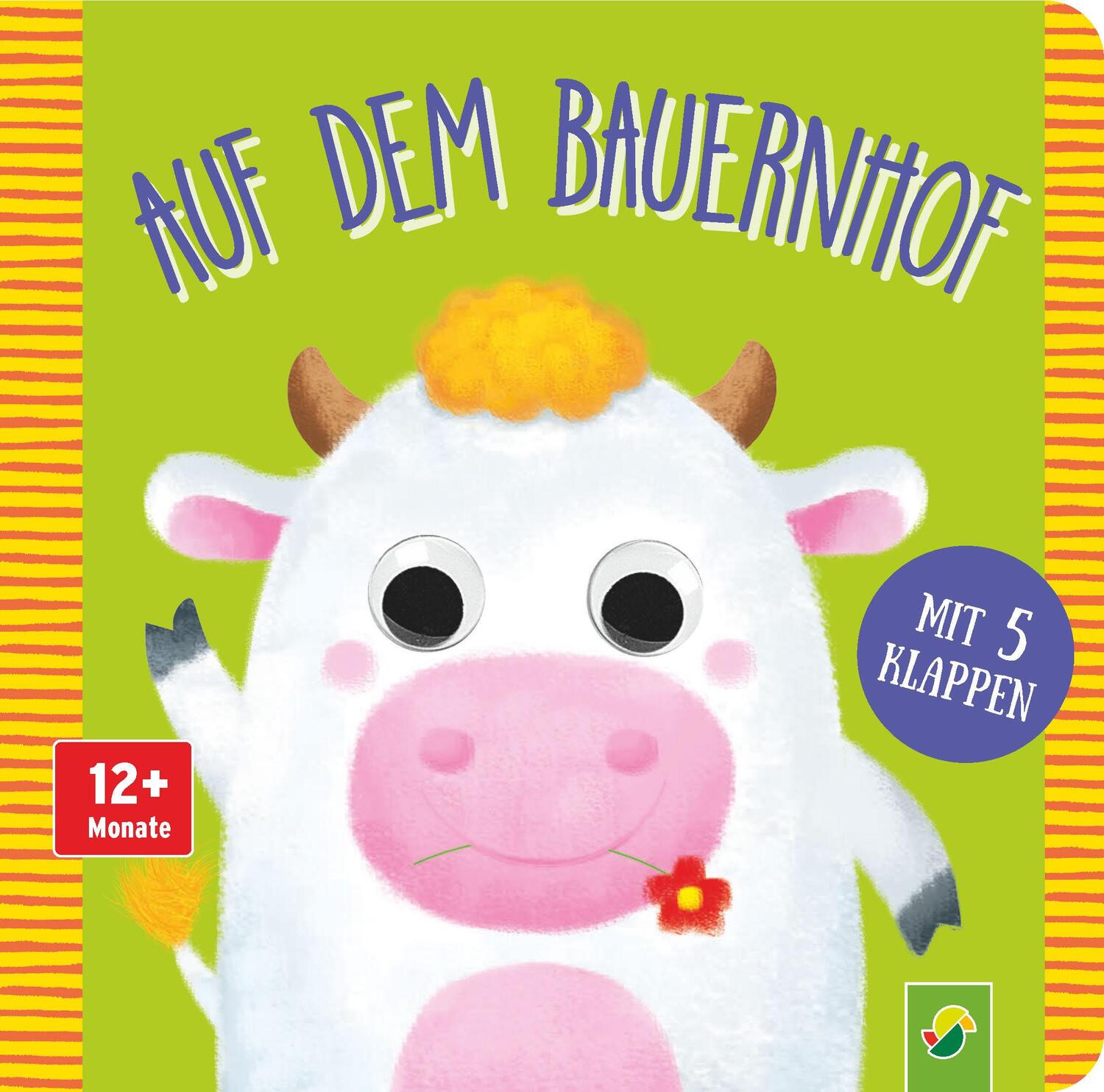 Cover: 9783849925222 | Kulleraugenbuch Auf dem Bauernhof | Mit 5 Klappen | Teller (u. a.)