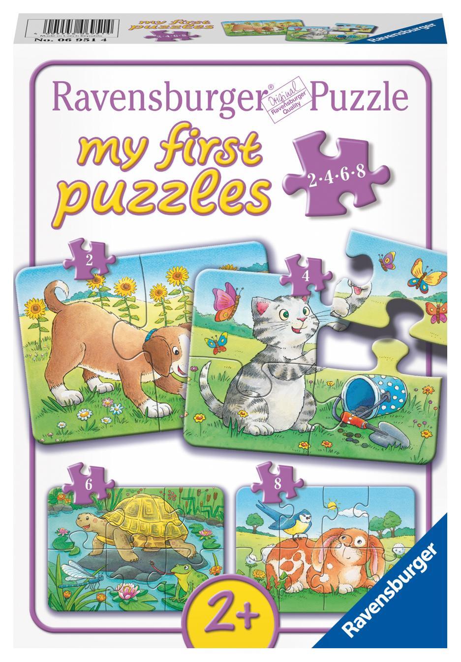 Cover: 4005556069514 | Niedliche Haustiere. My first Puzzle. 4 Motive | Spiel | Deutsch